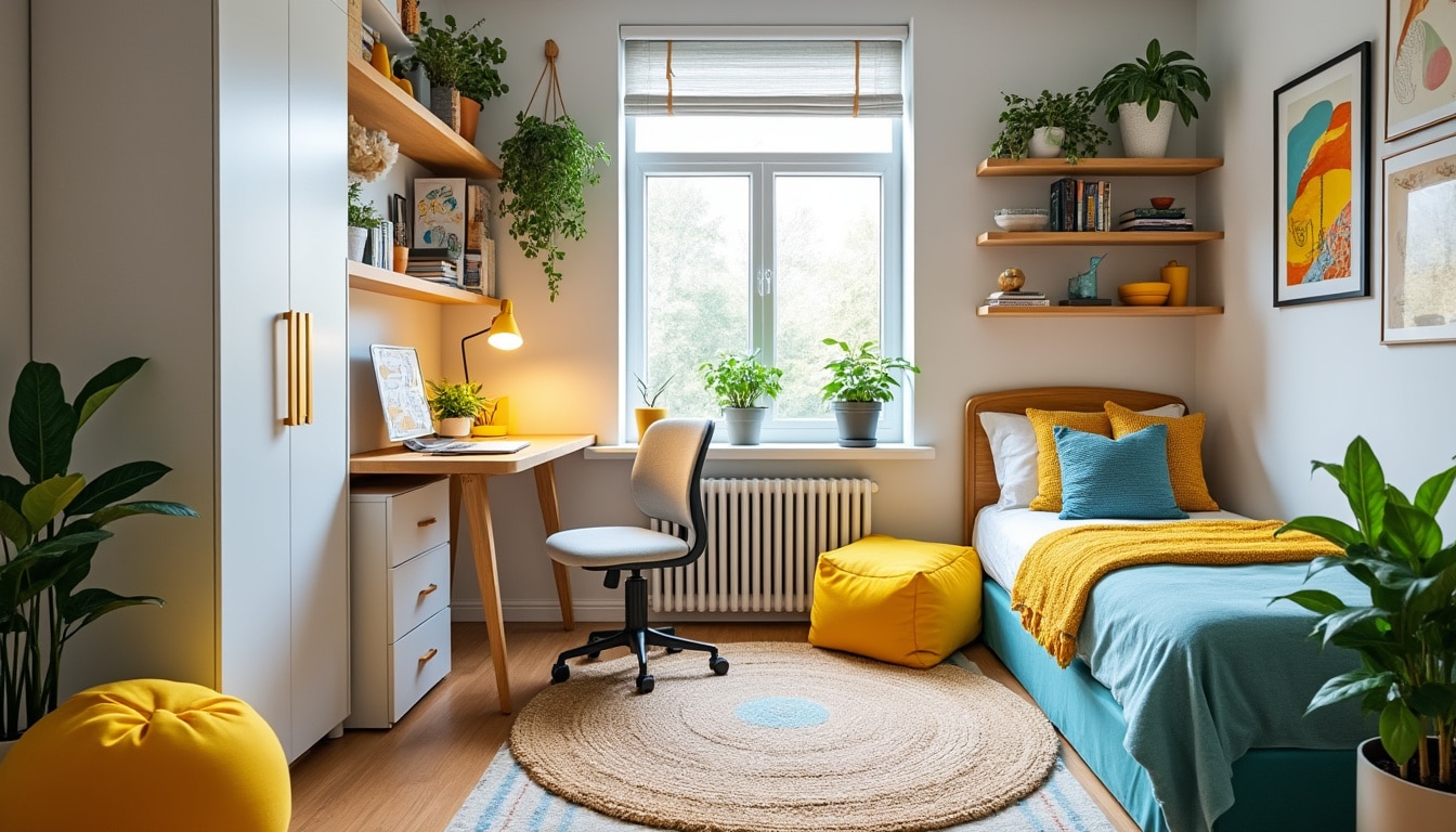 découvrez nos idées astucieuses et économiques pour aménager et décorer un studio étudiant avec un petit budget. optimisez l’espace et créez un intérieur cosy sans vous ruiner !