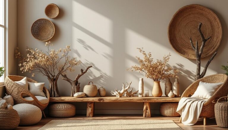 découvrez des idées de décoration artistique utilisant des matériaux naturels et économiques pour embellir votre intérieur avec créativité et respect de l'environnement.