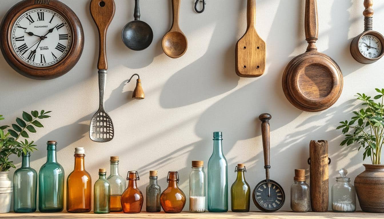 découvrez comment transformer des objets du quotidien en décoration murale originale et créative pour un intérieur unique et personnalisé.