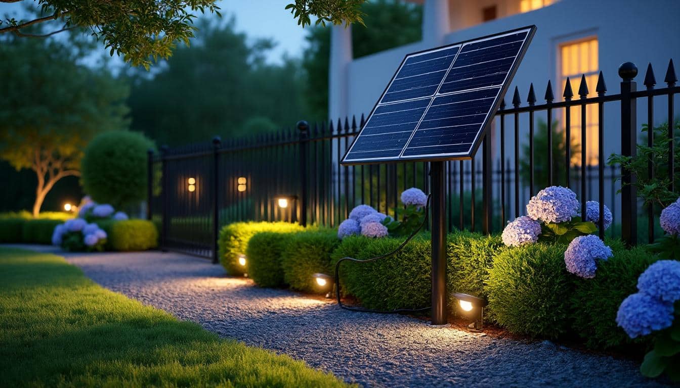 découvrez comment optimiser l’éclairage extérieur grâce aux panneaux solaires pour une solution écologique, économique et efficace.