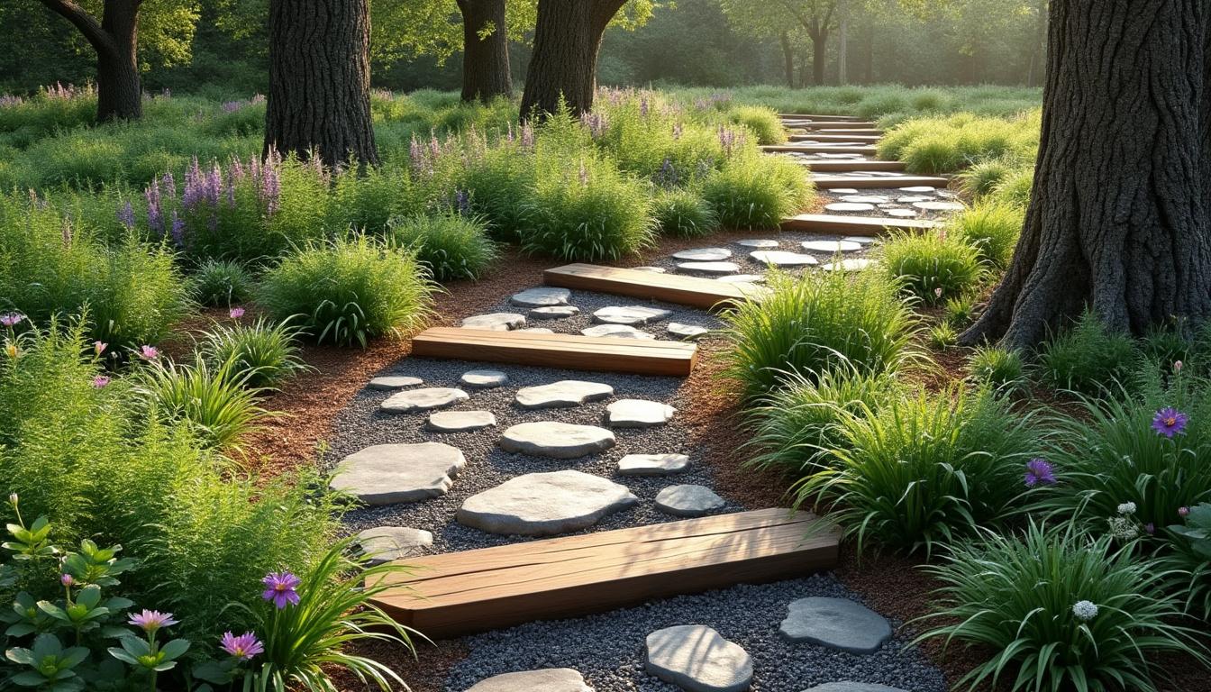 découvrez des idées d’allées écologiques utilisant des matériaux naturels pour embellir votre jardin tout en respectant l’environnement.