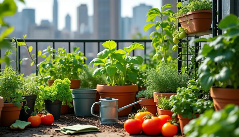 découvrez comment transformer facilement votre balcon urbain en un mini-potager verdoyant et productif, même avec peu d'espace.