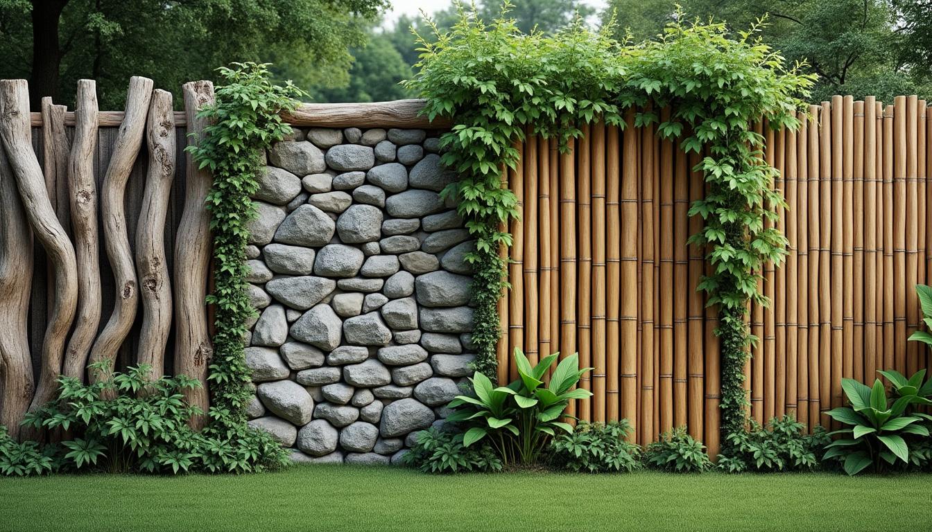 découvrez des idées originales de clôtures réalisées avec des matériaux locaux pour un aménagement durable et esthétique de votre jardin.