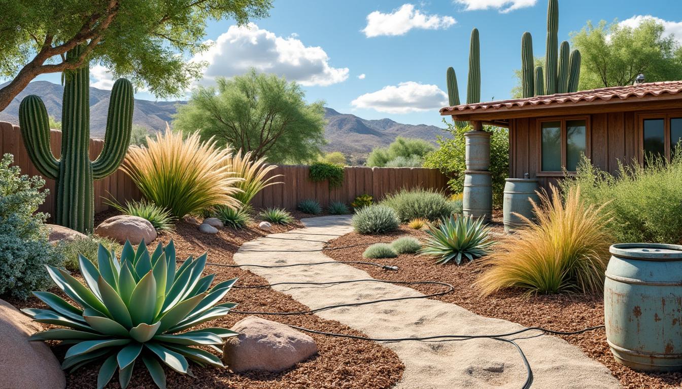 découvrez des astuces rares pour créer et entretenir un jardin sec tout en économisant l'eau de manière efficace et durable.