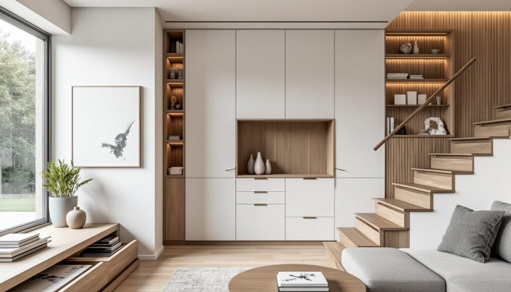 découvrez des idées astucieuses pour intégrer des rangements invisibles lors de vos projets de rénovation et optimisez l'espace avec élégance.