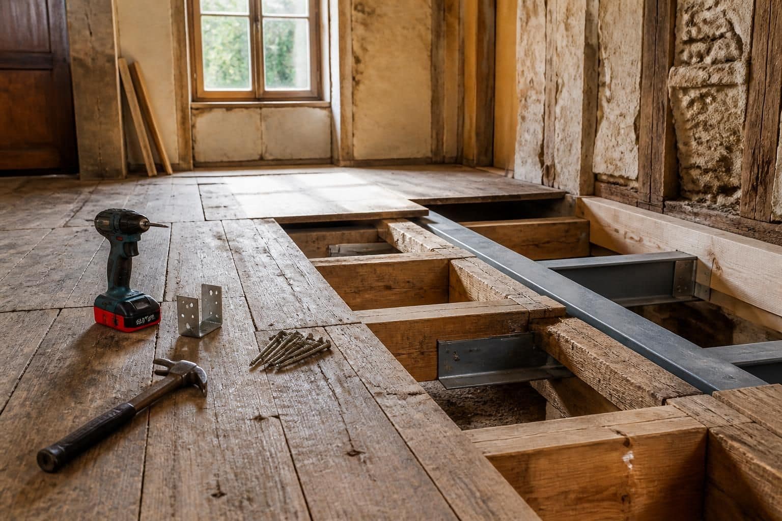 découvrez des méthodes efficaces pour renforcer un plancher ancien sans avoir à tout démolir, grâce à des techniques simples et respectueuses de votre intérieur.