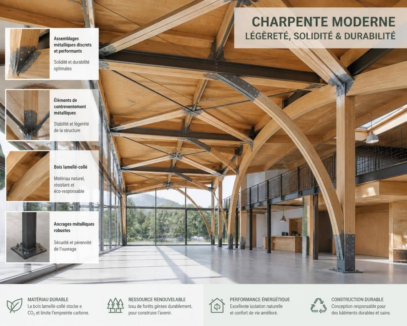 d&eacute;couvrez nos mat&eacute;riaux rares con&ccedil;us pour des charpentes &agrave; la fois solides et l&eacute;g&egrave;res, alliant durabilit&eacute; et performance pour vos constructions.